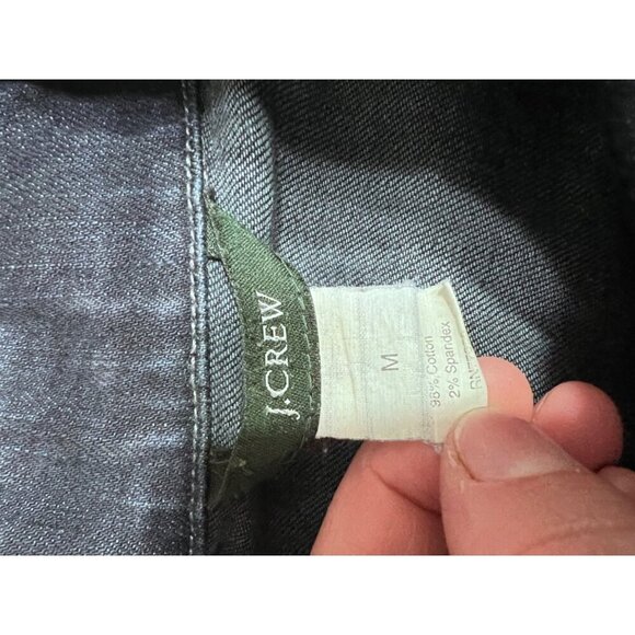 J Crew classic blue denim jacket women size medium - Picture 3 of 6